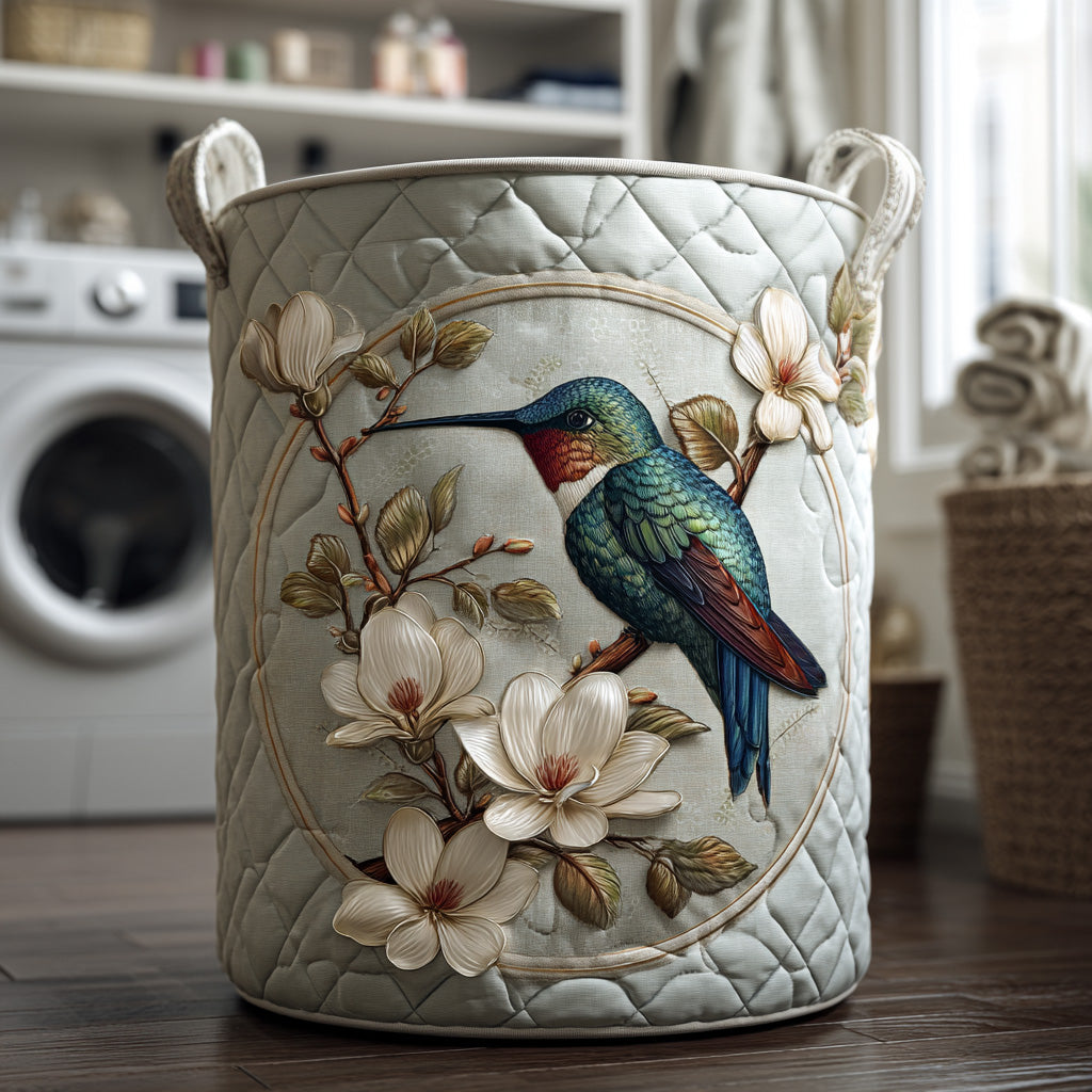 Cesto de Roupa Renda de Colibri