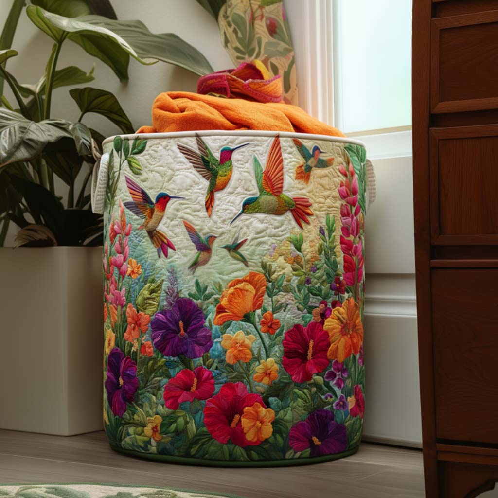 Cesto de Roupa Esvoaçar e Florir